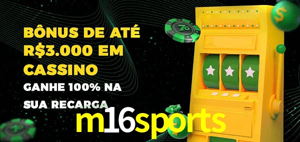 m16sports melhor bônus de depósito